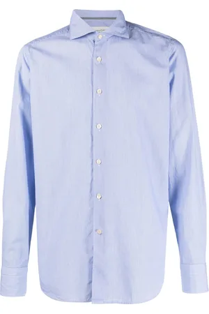 Tintoria Mattei Camicia con colletto ampio