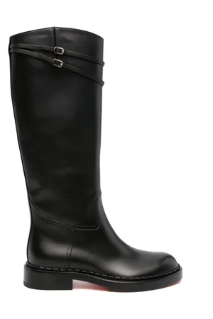 santoni Stivali al ginocchio in pelle