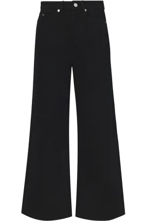 Proenza Schouler Jeans crop con applicazione