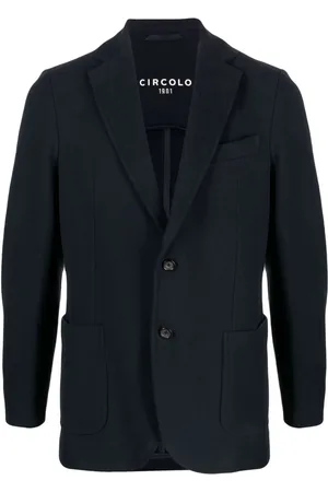 Circolo Blazer monopetto con revers a lancia