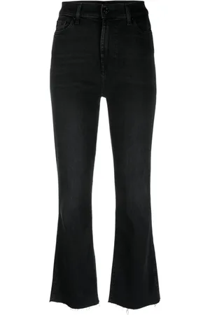 7 for all Mankind Jeans svasati Slim Kick a vita alta