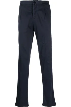Kiton Pantaloni dritti con applicazione