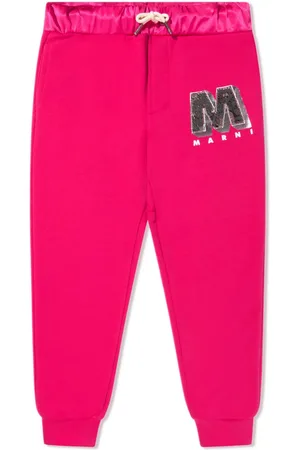 Marni Pantaloni sportivi con paillettes