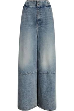 Khaite Jeans a gamba ampia