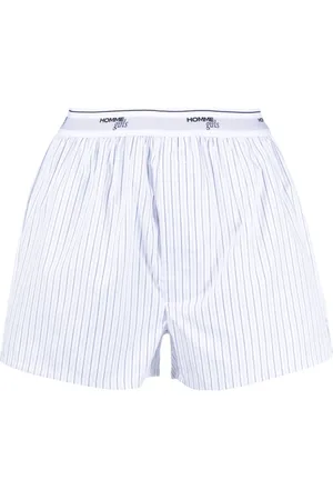 HOMMEGIRLS Shorts a righe