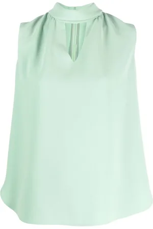 ALBERTO BIANI Blusa smanicata con inserti