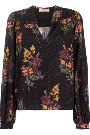 Twin-Set Blusa con scollo a V