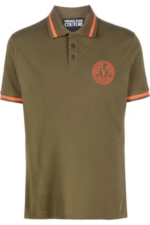 VERSACE Polo con ricamo