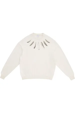 MARCELO BURLON Maglione girocollo con stampa