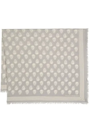 Alexander McQueen Sciarpa con stampa