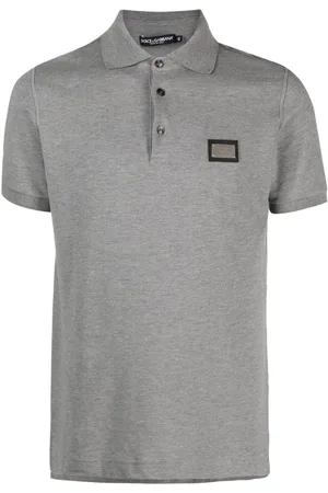 Dolce & Gabbana Polo con placca logo