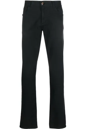 CANALI Jeans slim a vita bassa