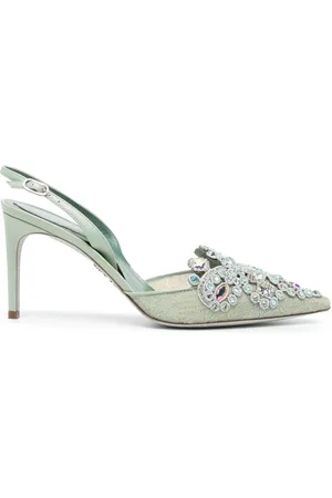 RENE CAOVILLA Pumps con cristalli 80mm