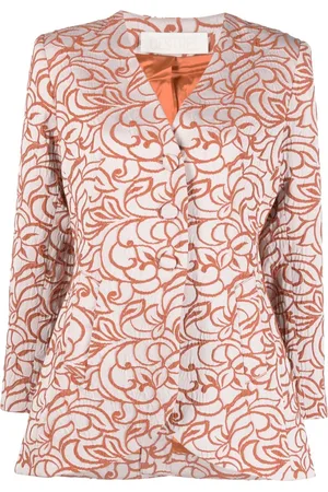 Destree Giacca monopetto con motivo jacquard Bridget