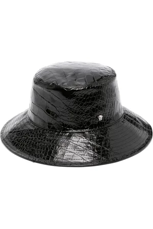 VERSACE Cappello bucket con effetto coccodrillo