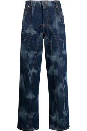 Ahluwalia Jeans dritti Signature