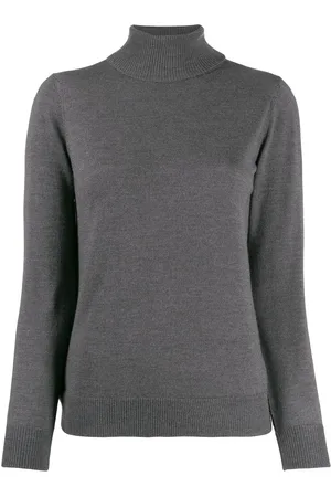 MAGLIONE DA DONNA ARTIGLI CON COLLO LUPETTO - GRIGIO - AM37056-GRIGI Online  a