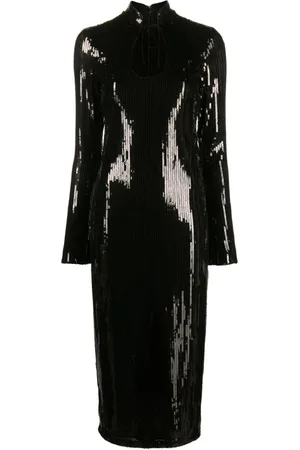 De La Vali Abito midi Lazarus con paillettes