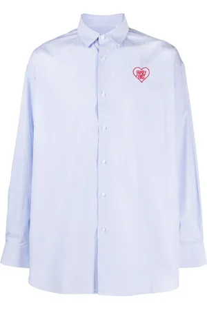 Family First Camicia a righe con ricamo