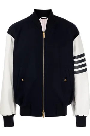 Thom Browne Bomber con dettaglio a 4 righe
