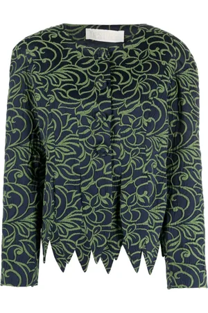 Destree Giacca Wade a fiori jacquard