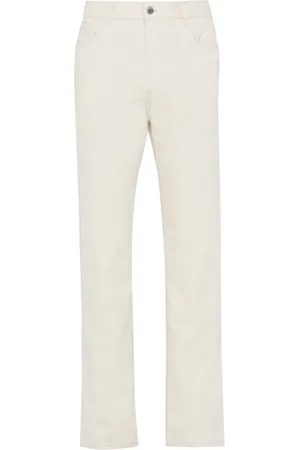 Prada Pantaloni dritti a coste