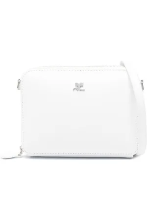 Courrèges Borsa a spalla Cloud in pelle