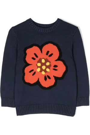 Kenzo Maglione Boke Flower con intarsio