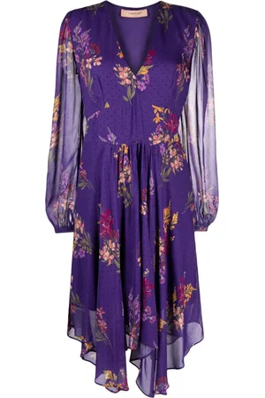 Twin-Set Abito midi a fiori