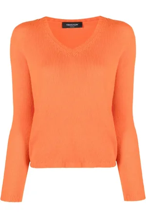 Fabiana Filippi Maglione con scollo a V in cashmere
