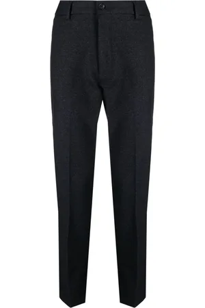 HUGO BOSS Pantaloni affusolati con applicazione