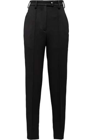 Prada Pantaloni a vita alta in natt??
