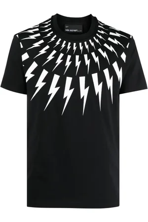 Neil Barrett T-shirt con stampa Thunderbolt
