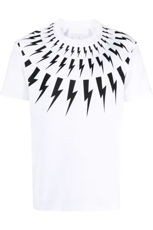 Neil Barrett T-shirt con stampa Thunderbolt