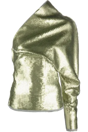 Rick Owens Top Luxor con paillettes