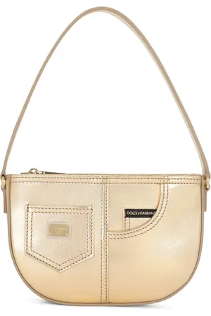Dolce & Gabbana Borsa a spalla con placca logo