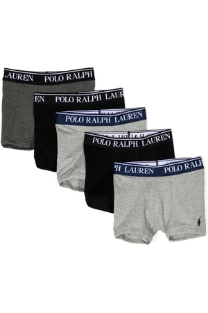 Ralph Lauren Set di 5 boxer con banda logo