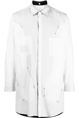 YOHJI YAMAMOTO Camicia con stampa grafica