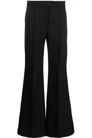 Acne Studios Pantaloni svasati a vita media