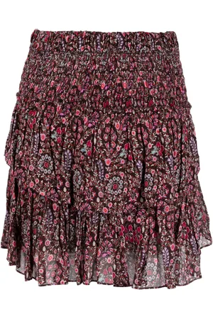 Marant Etoile Minigonna Hilari a fiori