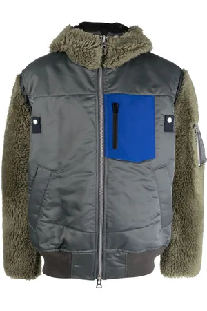 SACAI Giacca con design color-block