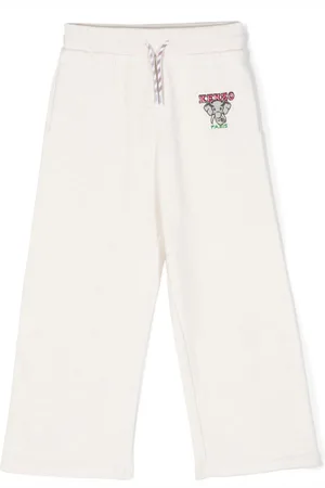 Kenzo Pantaloni sportivi con ricamo