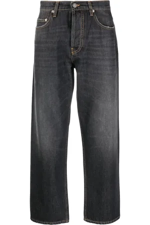 Golden Goose Jeans crop con applicazione