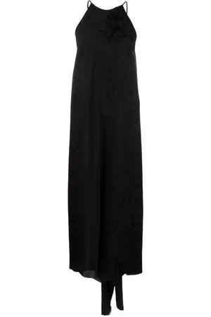 UMA WANG Abito Adore midi svasato con motivo jacquard