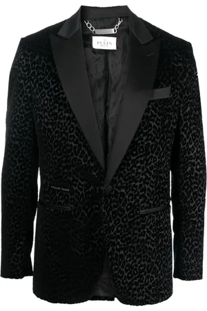 Philipp Plein Blazer Lord Fit flocked