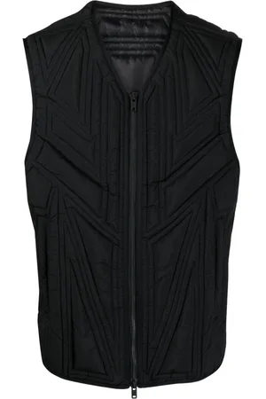 Y-3 Gilet trapuntato con zip x adidas