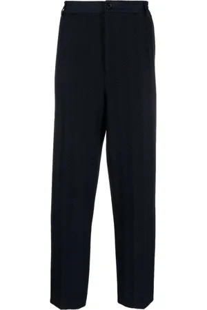 Missoni Pantaloni dritti con motivo chevron