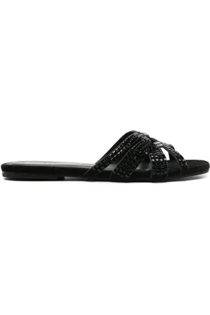 Sarah Chofakian Sandali slides Alix con borchie
