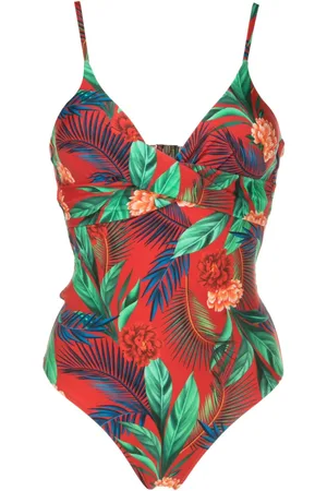 Lygia & Nanny Costume da bagno Bianca con stampa