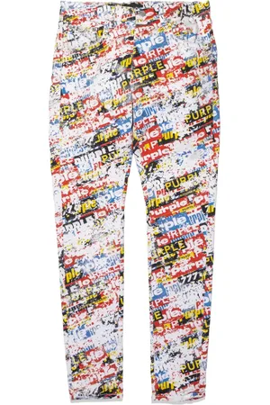 Purple Brand Jeans skinny P001 con stampa
